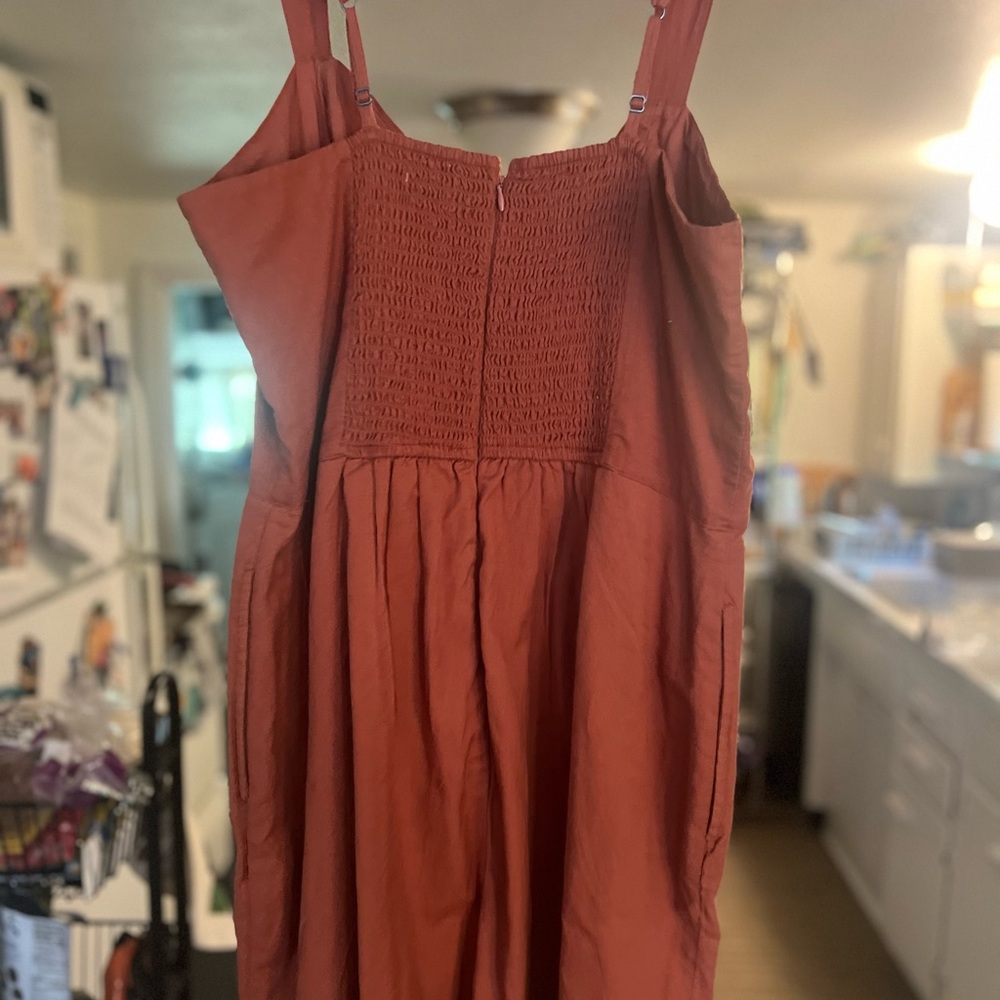 Abercrombie & Fitch Rust Mini Dress - Picture 3 of 3